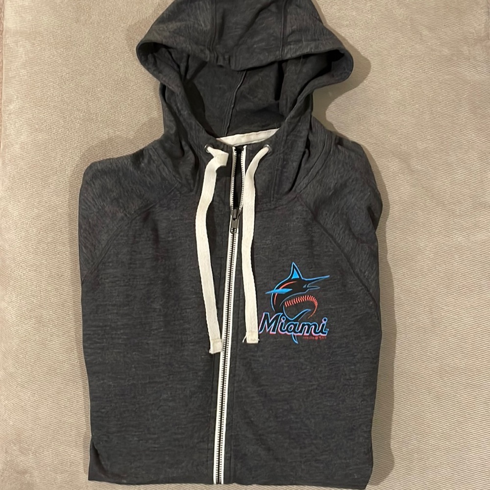 Zipper jacket Moana Marlins MLB